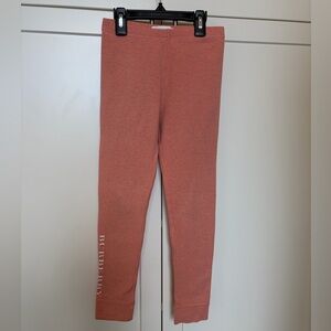 Burberry Kids leggings salmon pink, size 8